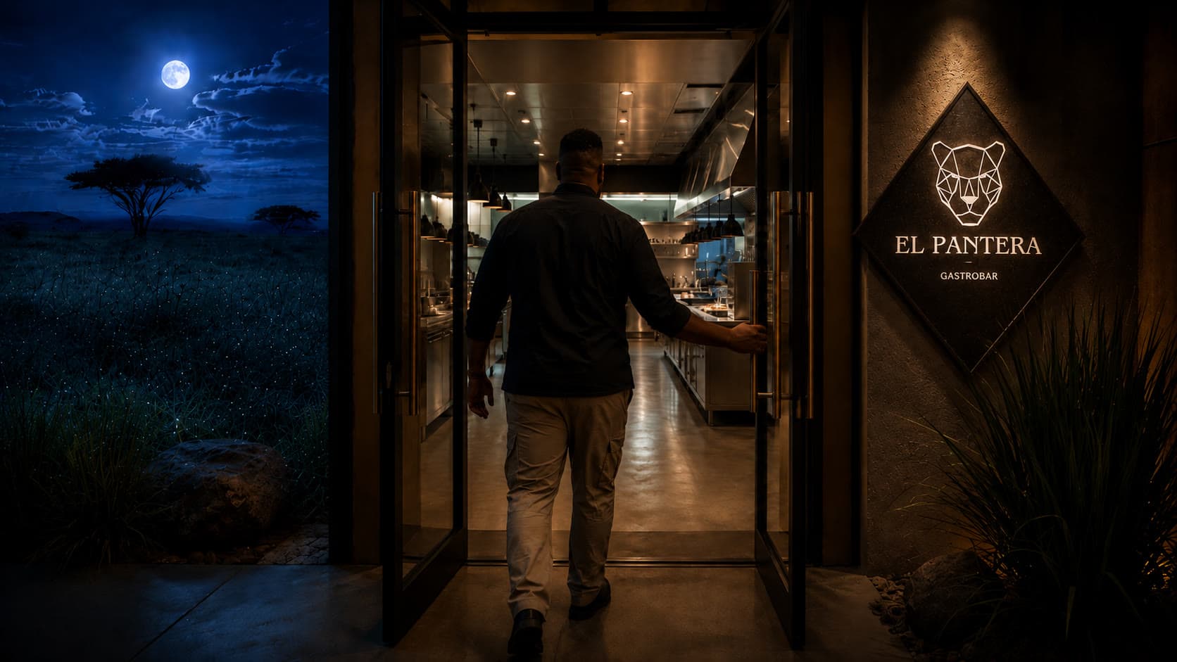 Entrando a cocina